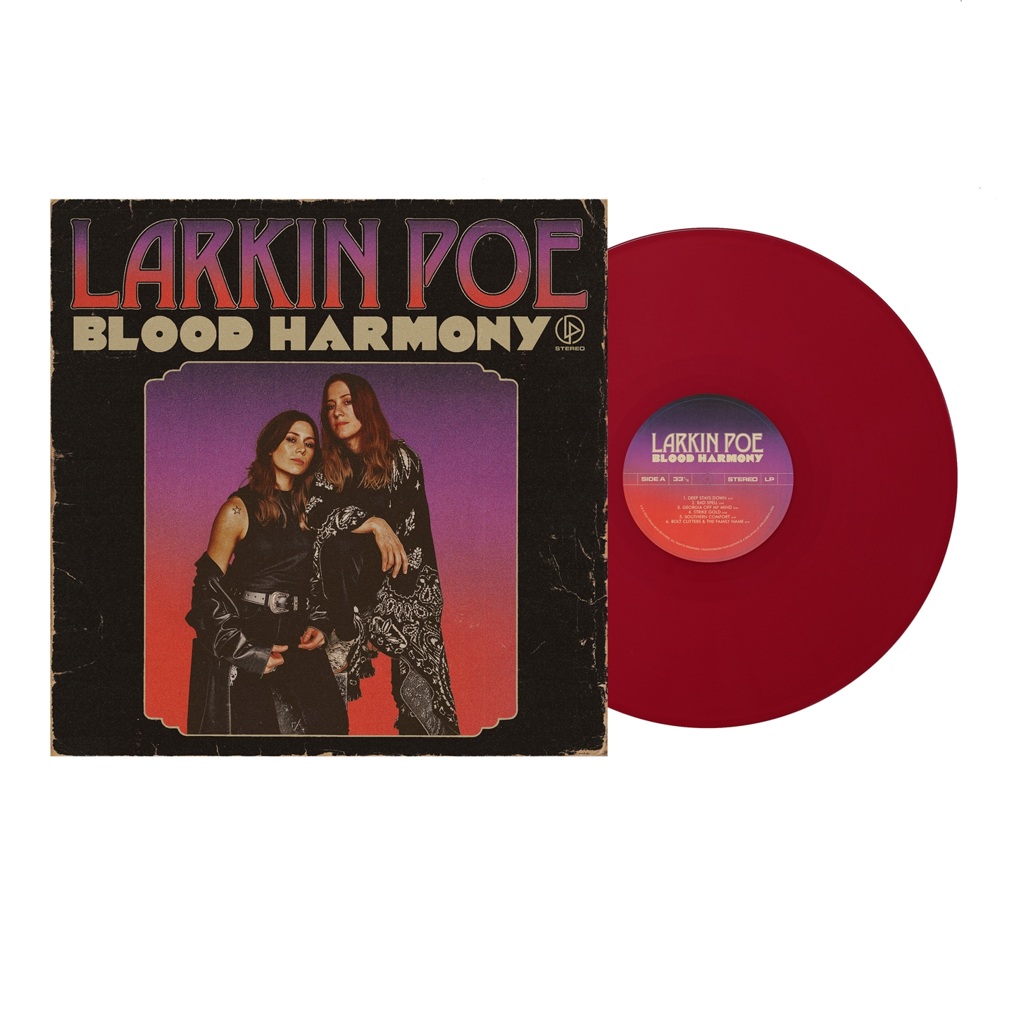 BLOOD HARMONY [LP 140G OPAQUE APPLE RED COLOURED VINYL] INDIE EXCL.