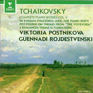 COMPLETE PIANO WORKS VOL. V - 50 RUSSIAN FOLKSONGS - POT-POURRI ON THEMES FROM