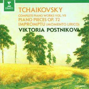 COMPLETE PIANO WORKS VOL. VII - PIANO PIECES OP. 72 - IMPROMPTU (MOMENTO LIRICO