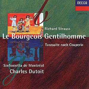 TANZSUITE NACH COUPERIN, AV 107 / LE BOURGEOIS GENTILHOMME - SUITE OP. 60