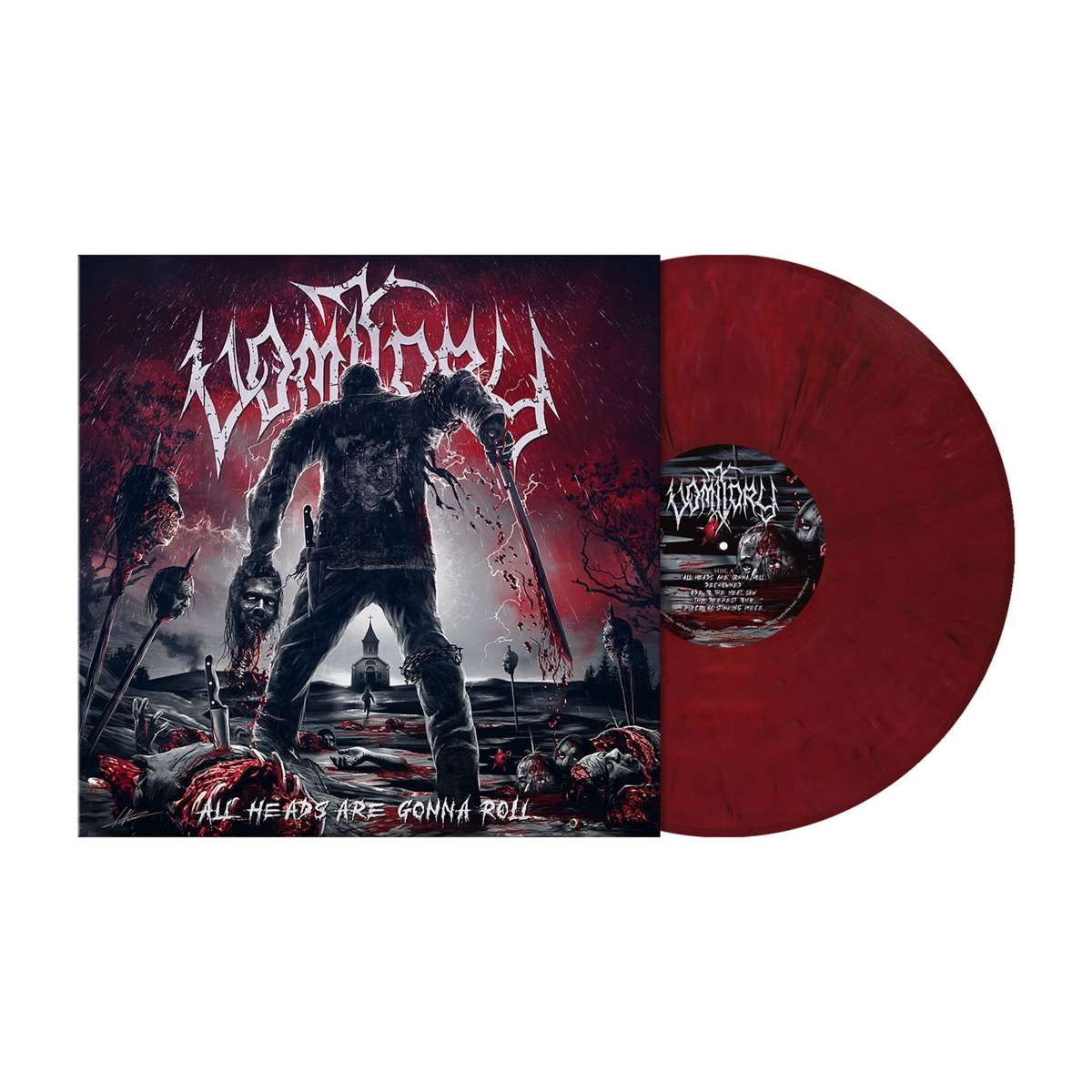 ALL HEADS ARE GONNA ROLL - RED MARBLED VINYL EDITION