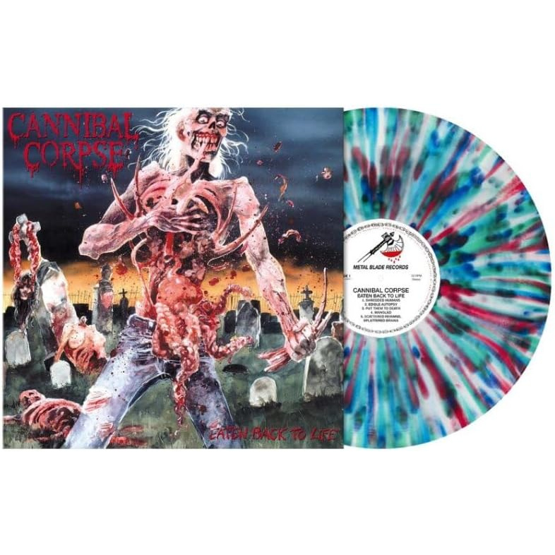 EATEN BACK TO LIFE - BLUE, GREEN & RED VINYL EDITION