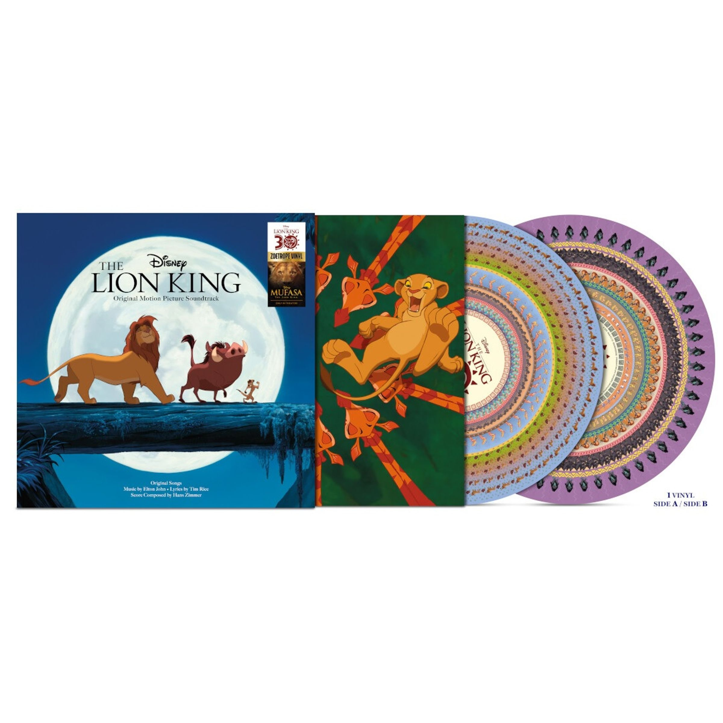 THE LION KING 30TH - ZOETROPE DISC LTD. ED.