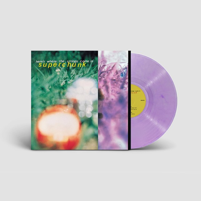 HERE'S WHERE THE STRINGS COME IN - PURPLE SWIRL VINYL INDIE EXCLUSIVE LTD. ED.