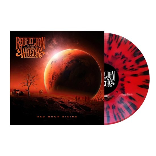 RED MOON RISING - RED & BLACK SPLATTER