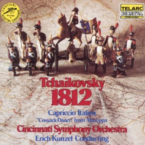 TCHAIKOVSKY: 1812 OVERTURE, CAPRICCIO ITALIANO, COSSACK DANCE FROM MAZEPPA