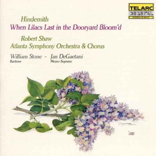 HINDEMITH: WHEN LILACS LAST IN THE DOORYARD BLOOM'D