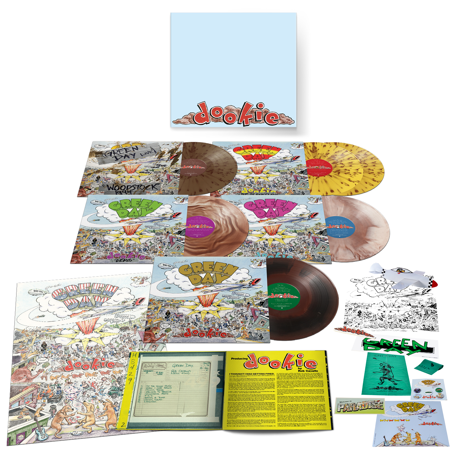 Dookie (6 Vinili 30Th Anniversary Deluxe Edition Esclusiva Indie)