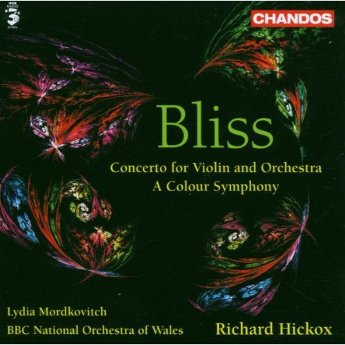 BLISS: CONCERTO FOR VIOLIN & ORCHESTRA / A COLOUR SYMPHONY