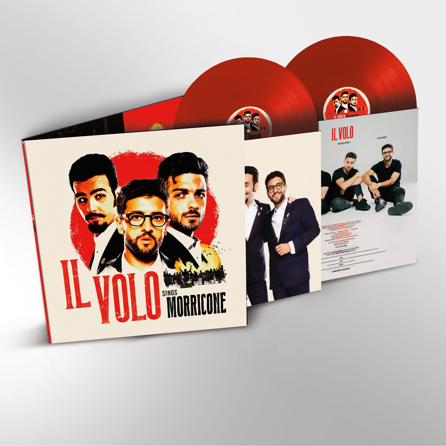 IL VOLO SINGS MORRICONE RED VINYL
