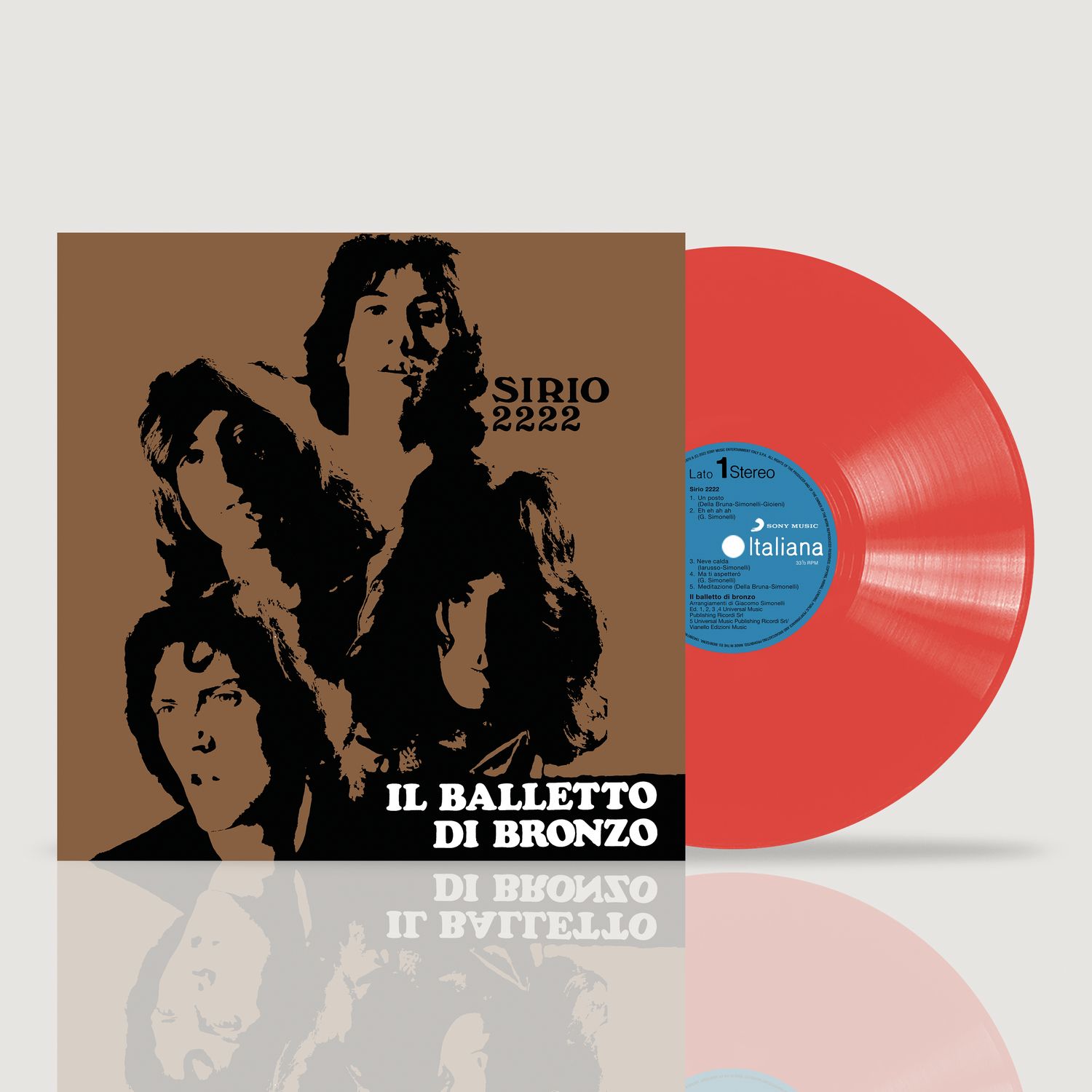SIRIO 2222 (180 GR LIMITED NUMBERED RED VINYL EDITION)