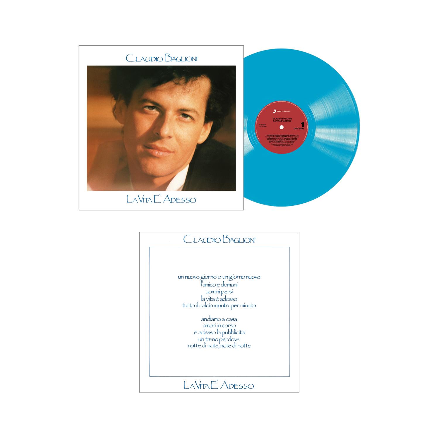 LA VITA E' ADESSO - 180GR TURQUOISE VINYL EDITION