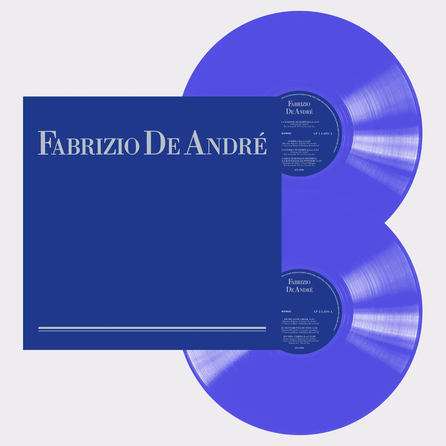 FABRIZIO DE ANDRE' (180GR BLUE VINYL EDITION)