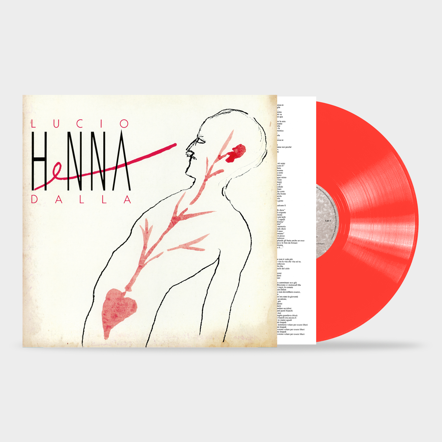HENNA - 180GR LIMITED NUMBERED RED VINYL EDITION