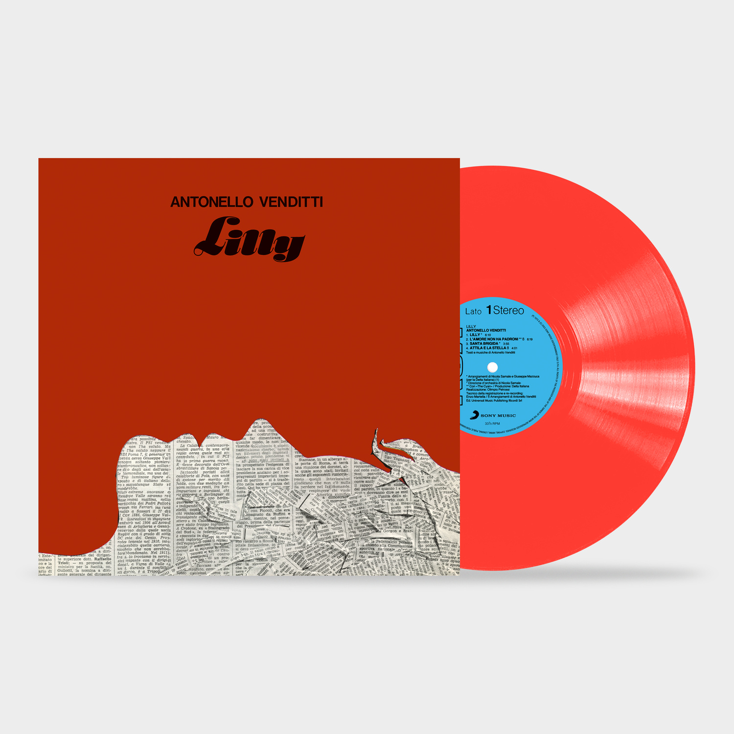 LILLY - LIMITED NUMBERED RED VINYL EDITION