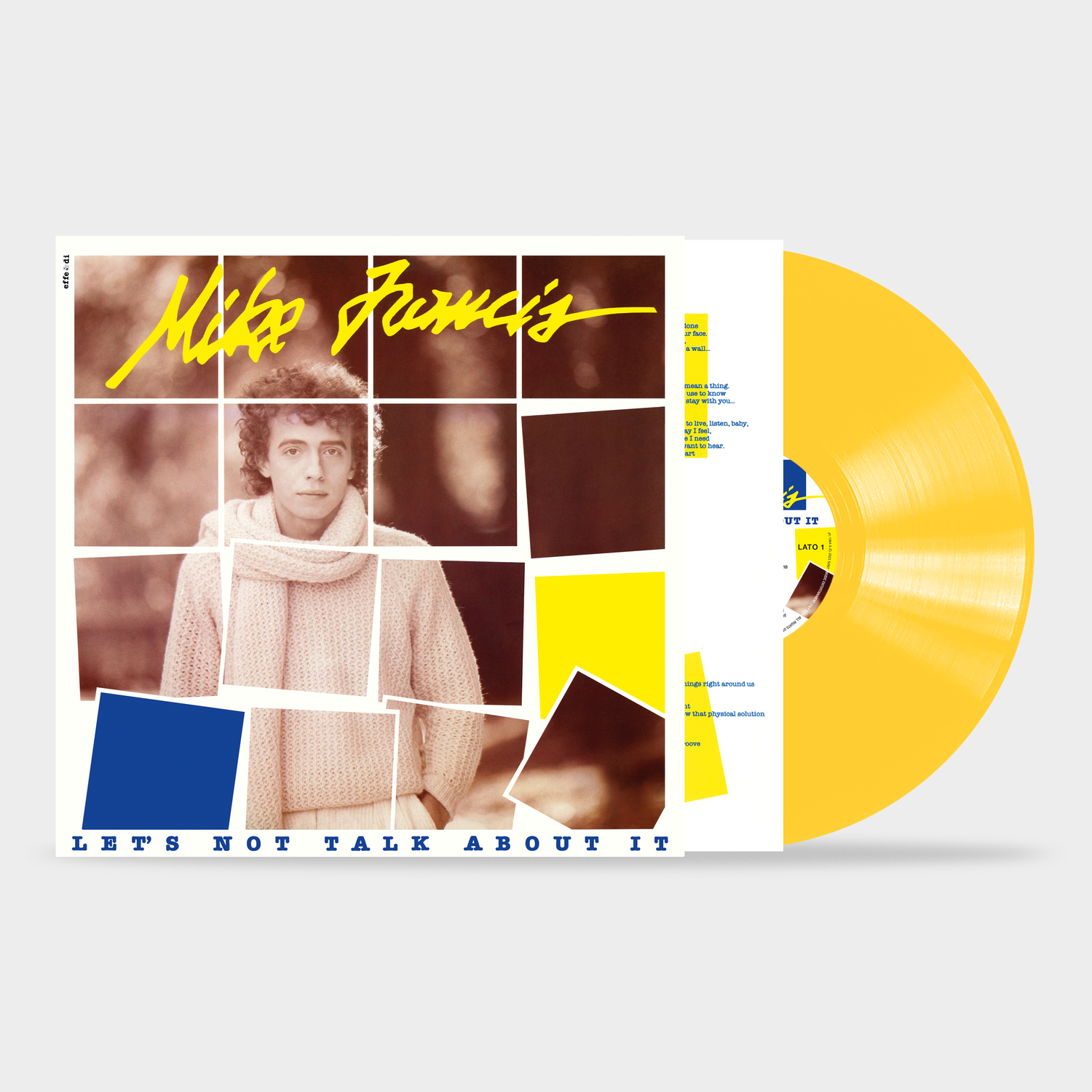 LET'S NOT TALK ABOUT IT (180GR YELLOW VINYL EDITION)-