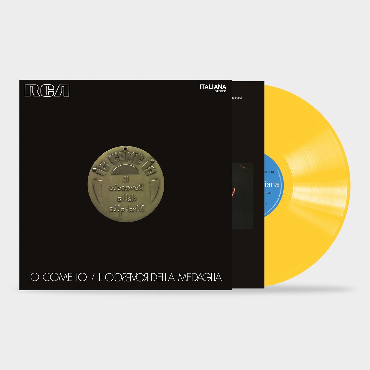 IO COME IO (180GR YELLOW VINYL LIMITED & NUMBERED EDITION)