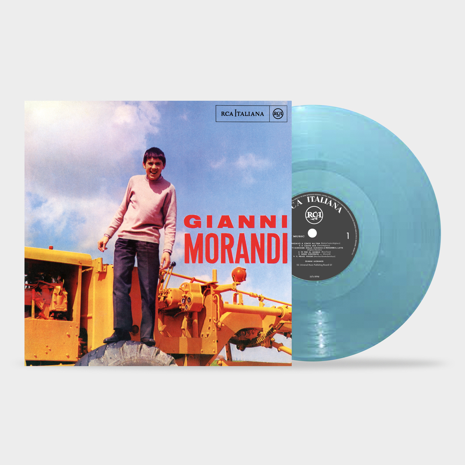 GIANNI MORANDI - 180GR SKY-BLUE NUMBERED VINYL EDITION