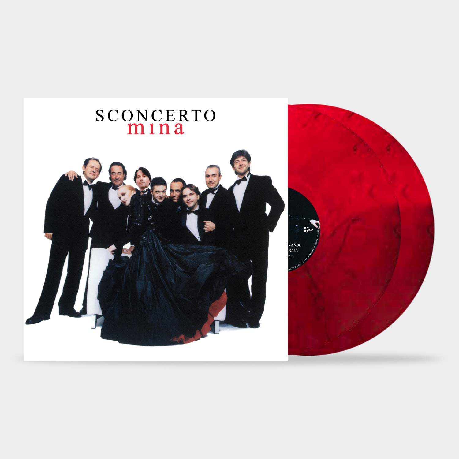 SCONCERTO - 180GR NUMBERED-RED WITH BLACK