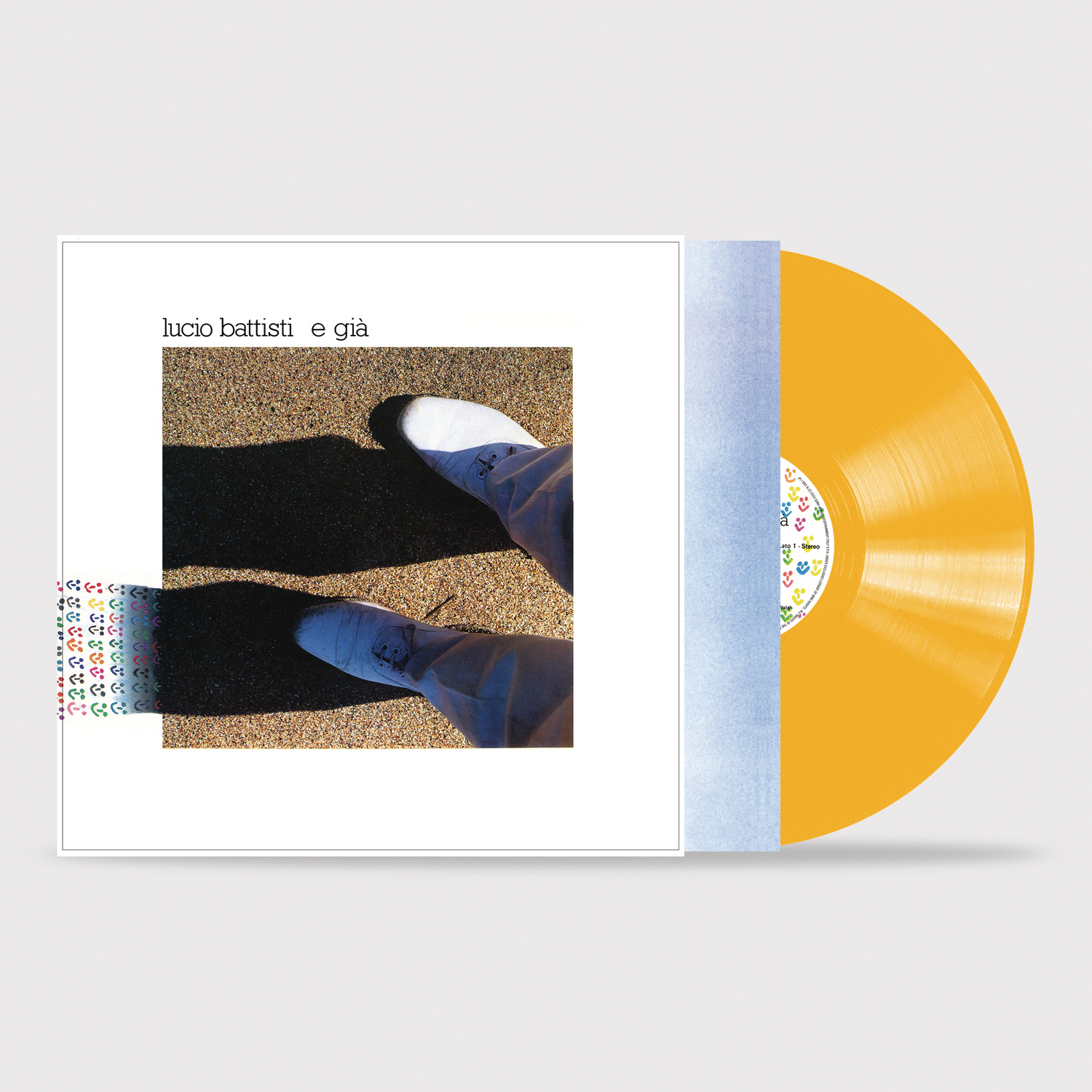 E GIA' - 180GR NUMBERED YELLOW VINYL EDITION