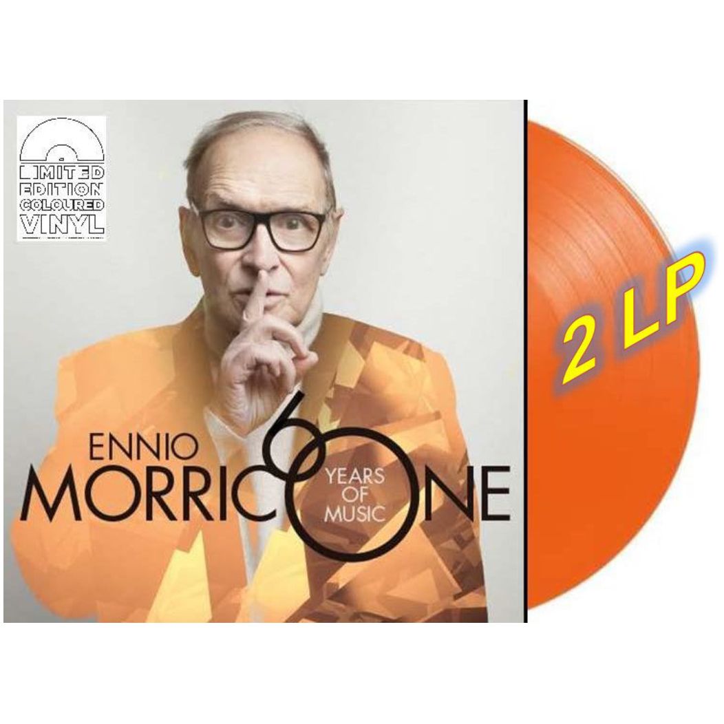 MORRICONE 60 - COLORED ORANGE VINYL LTD.ED.