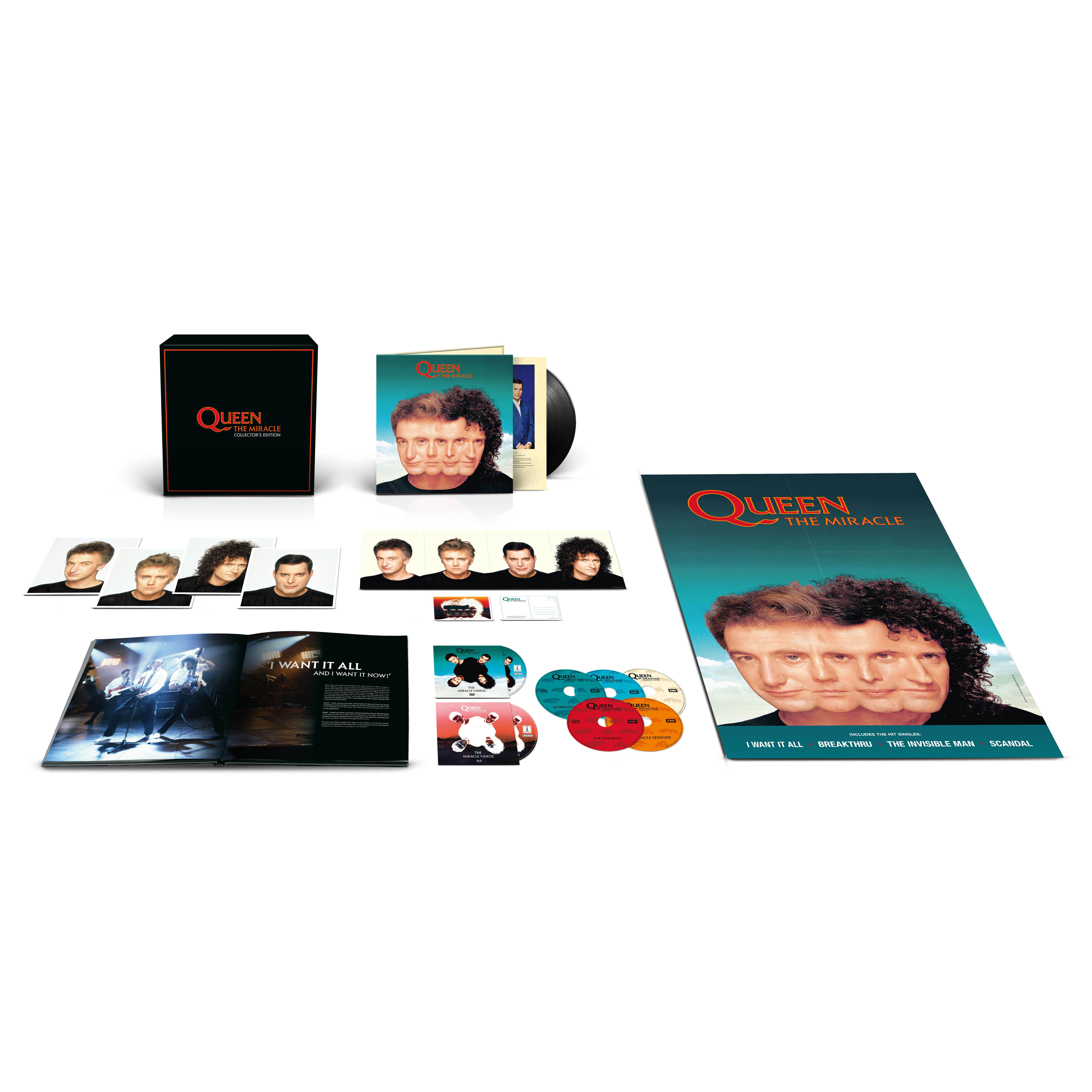 The Miracle Cofanetto Super Deluxe Collector'S Edition 5 Cd + Blu-Ray + Dvd + Lp