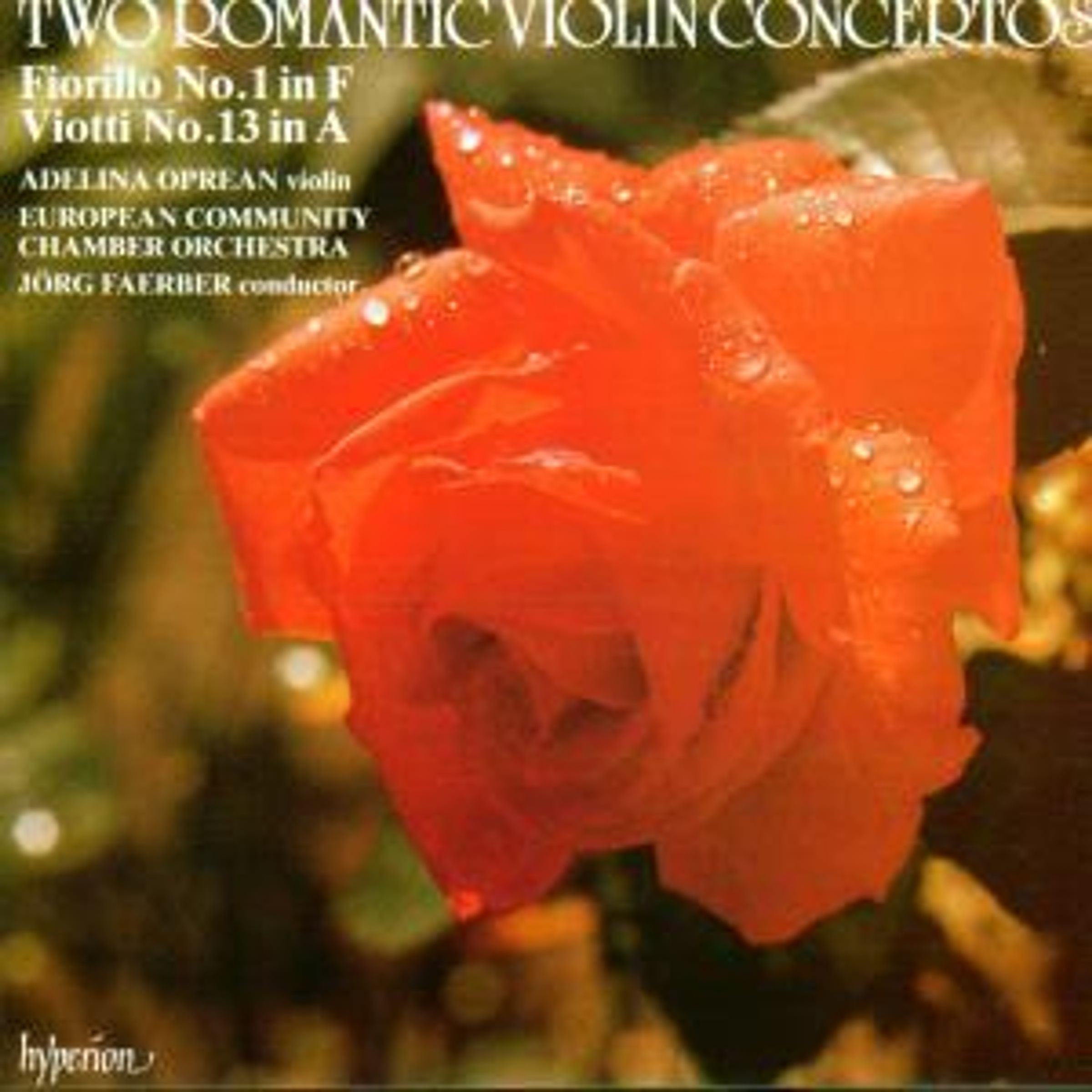 TWO ROMANTIC VIOLIN CONCERTOS: NO.1 IN F MAJOR / NO. 13 IN A MAJOR