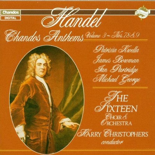 HANDEL: CHANDOS ANTHEMS VOL 3