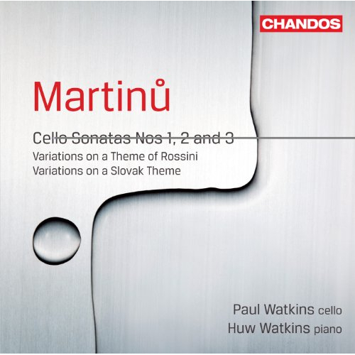 MARTINU: CELLO SONATAS 1 / 2 / 3