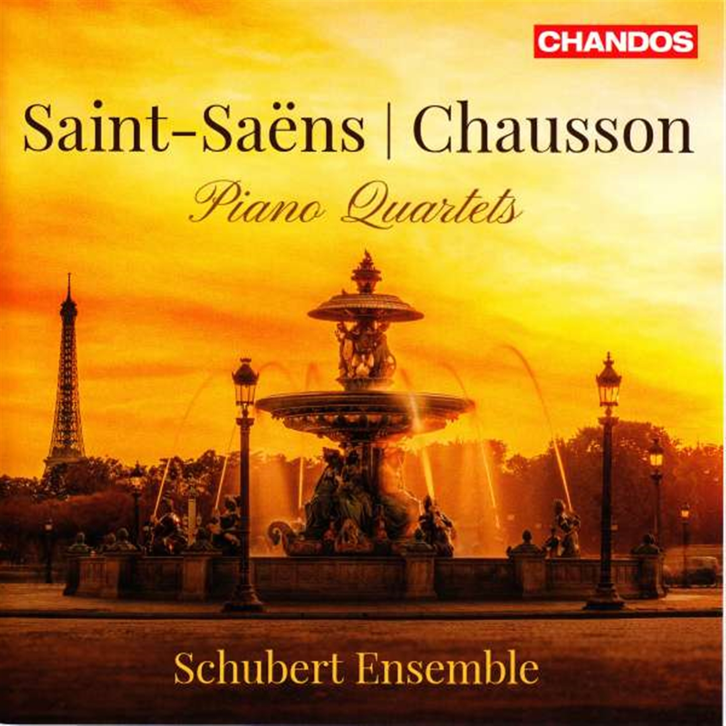 SAINT-SAENS / CHAUSSON: PIANO QUARTETS