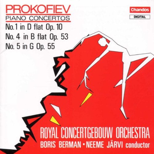 PROKOFIEV: PIANO CONCERTOS 1, 4 & 5