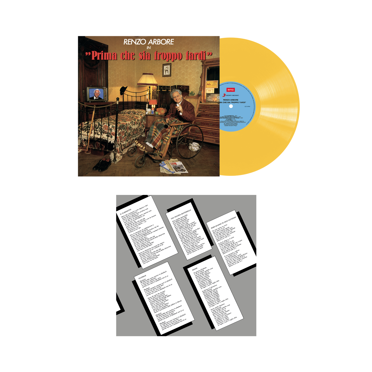 PRIMA CHE SIA TROPPO TARDI (VINILE GIALLO)