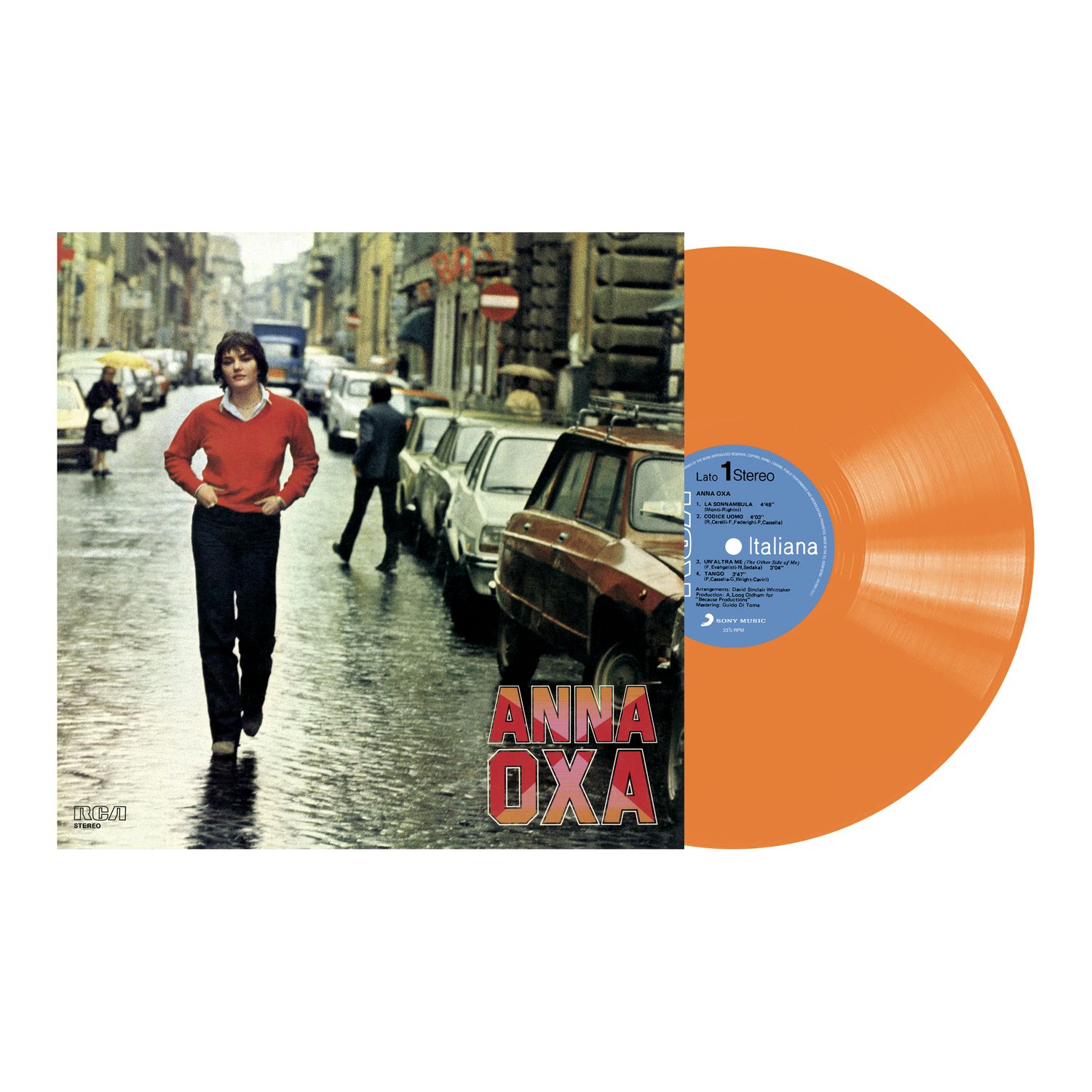 ANNA OXA (OMONIMO 1979) COLORATO ORANGE