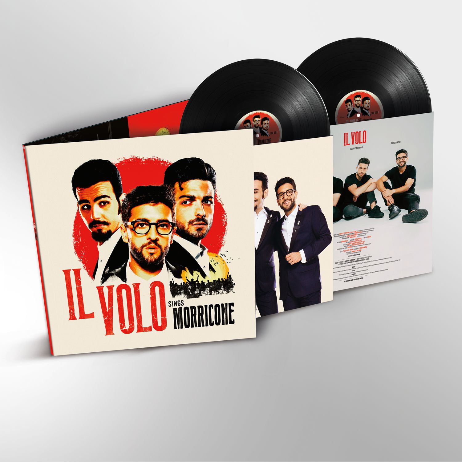 IL VOLO SINGS MORRICONE VINILE BLACK