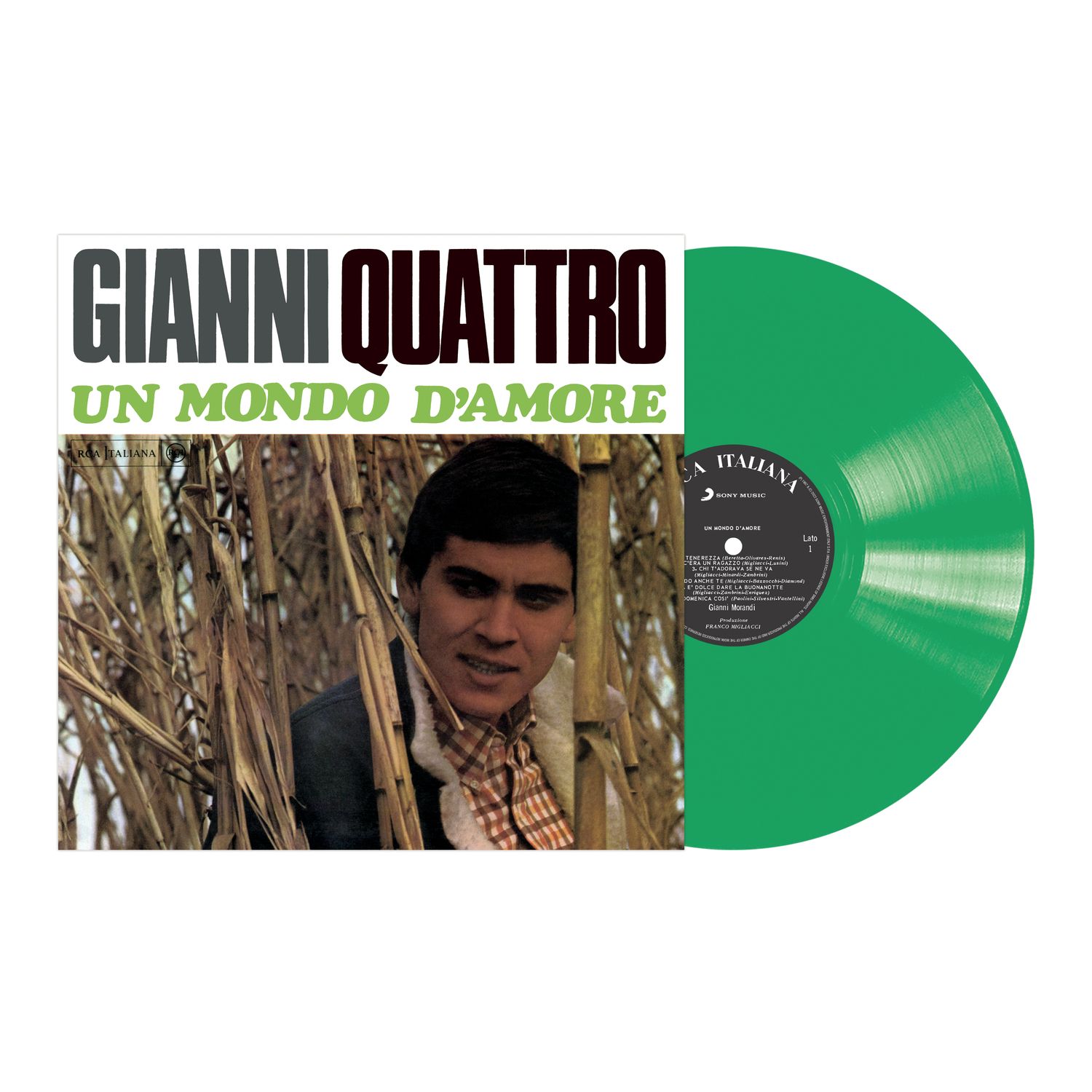 GIANNI QUATTRO - UN MONDO D'AMORE (COLOURED)