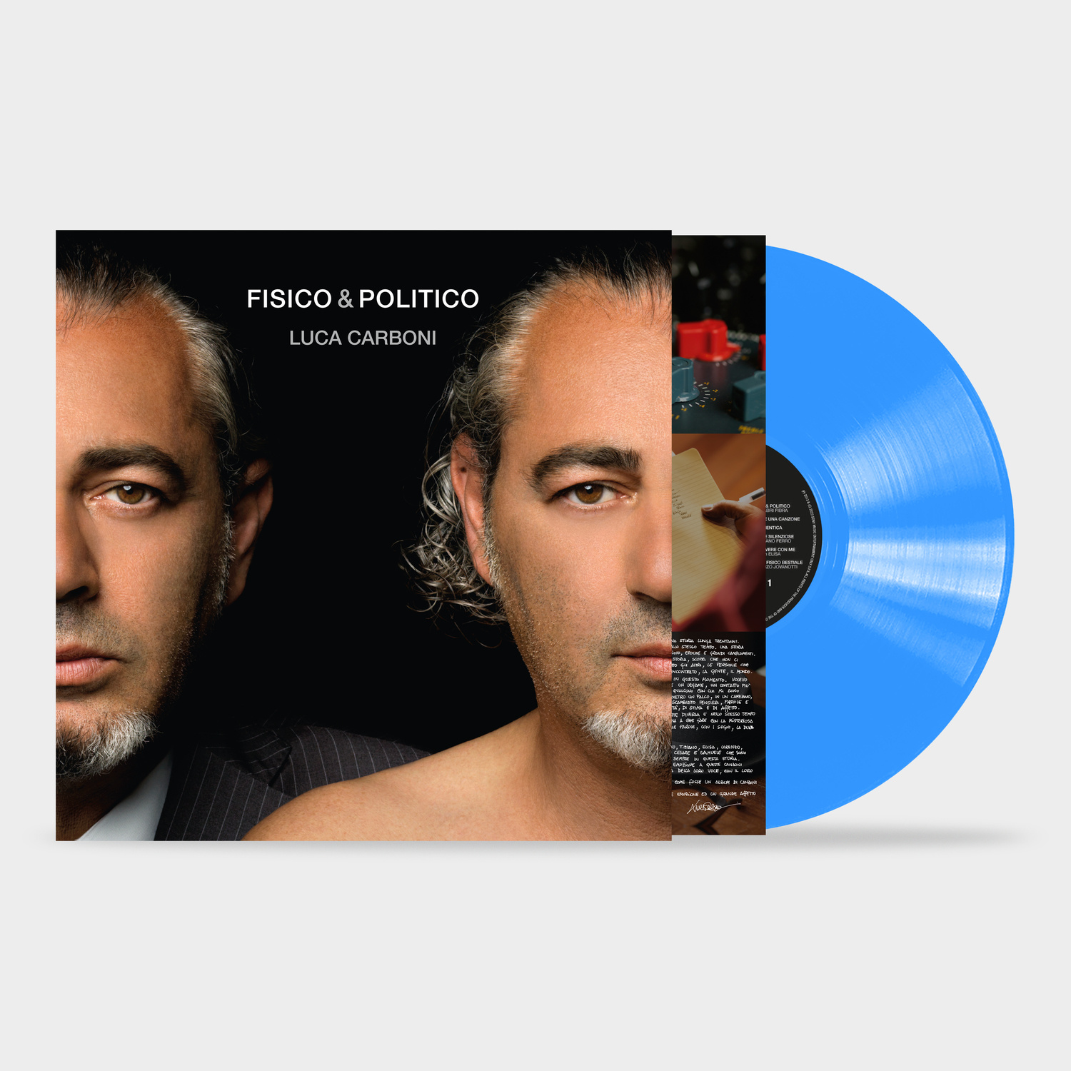 FISICO & POLITICO - SIGNED BLUE VINYL EDITION