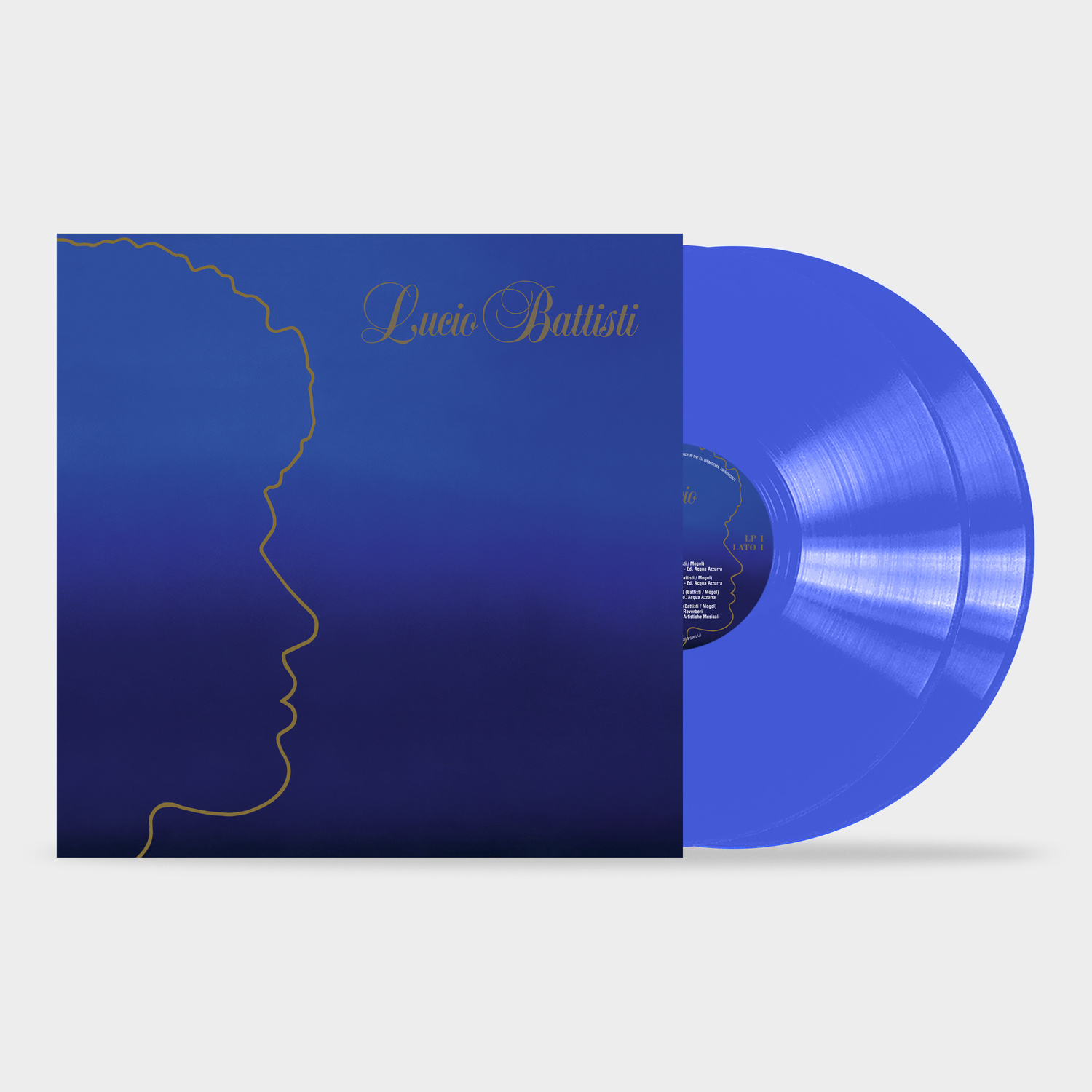 LUCIO BATTISTI - 180GR BLUE VINYL EDITION