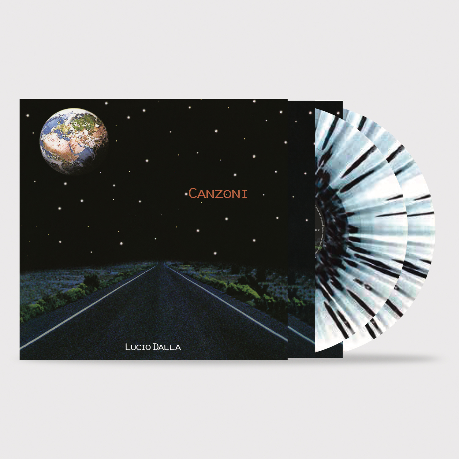 CANZONI -2LP SPLATTER WHITE AND BLACK - NUMBERED LTD. ED.