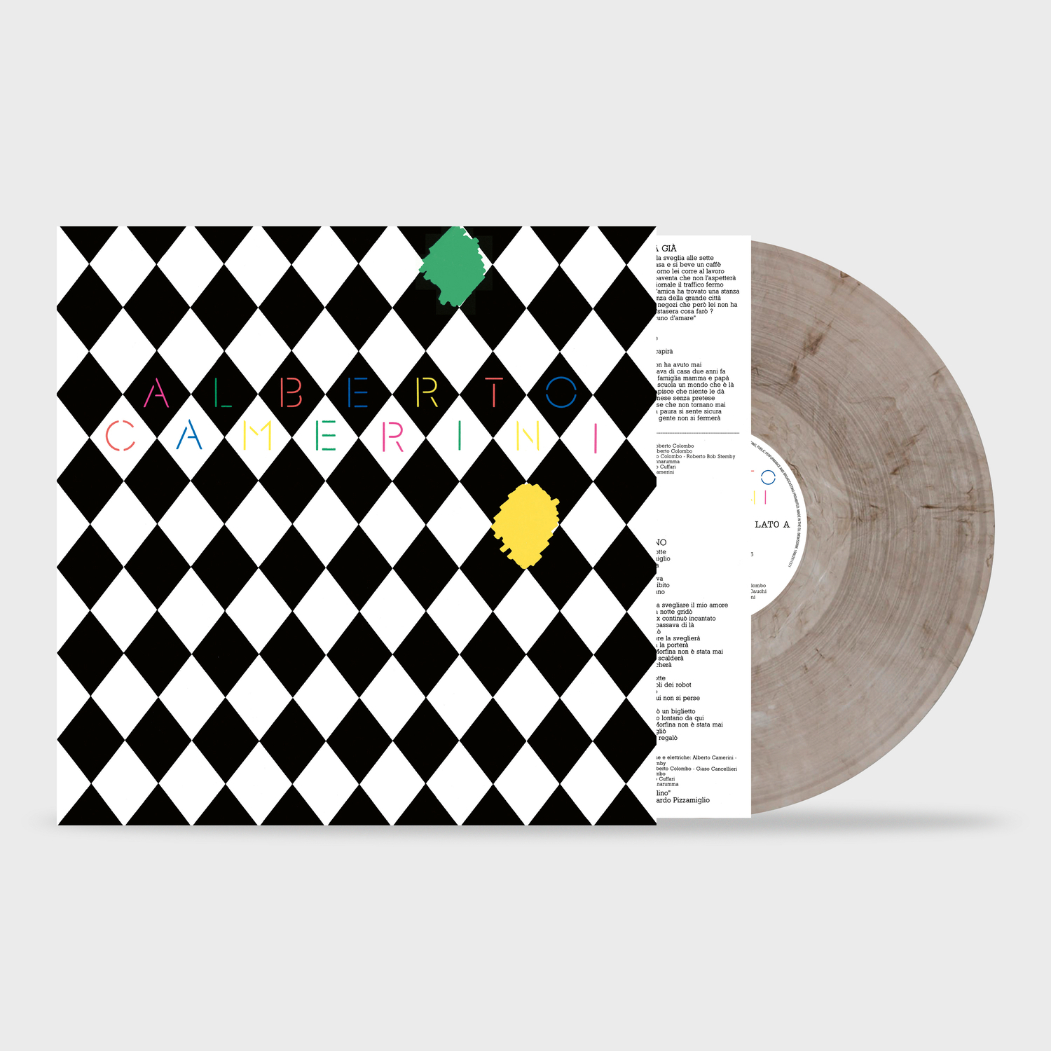 Alberto Camerini - Lp Crystal Mix Black