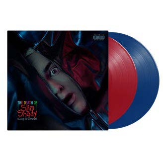 THE DEATH OF SLIM SHADY (COUP DE GRACE) 2LP RED & BLUE OPAQUE VINYL LTD. ED.