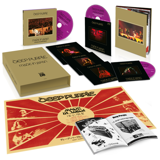 Made In Japan (50th Anniversary Edition)  5 CD + Bluray Audio Box Set