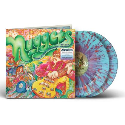 NUGGETS: ORIGINAL ARTYFACTS FROM..VOL2 - 2LP BLU, RED & ORANGE SPLATTER VINYL L