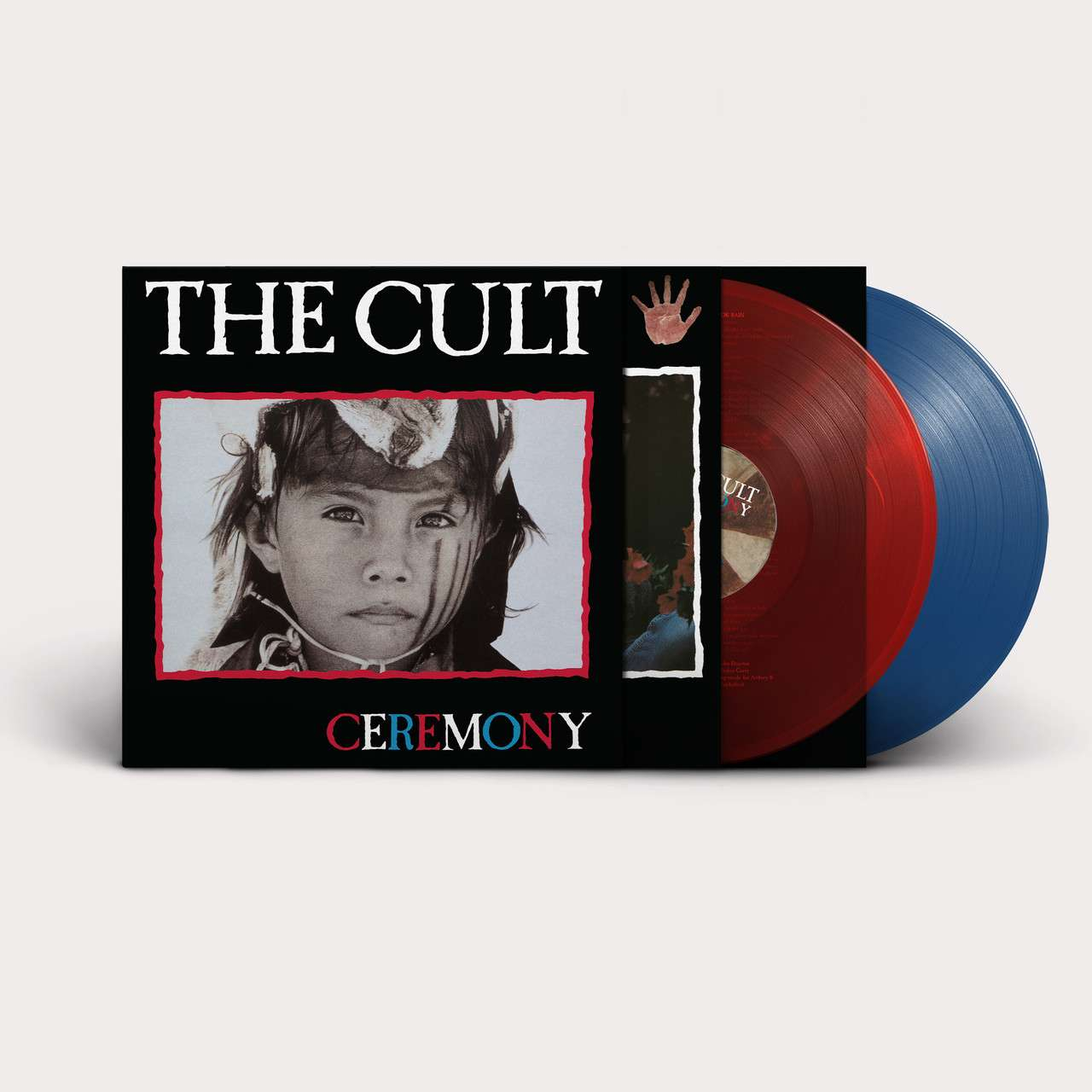 CEREMONY - TRANSPARENT RED/BLUE VINYL