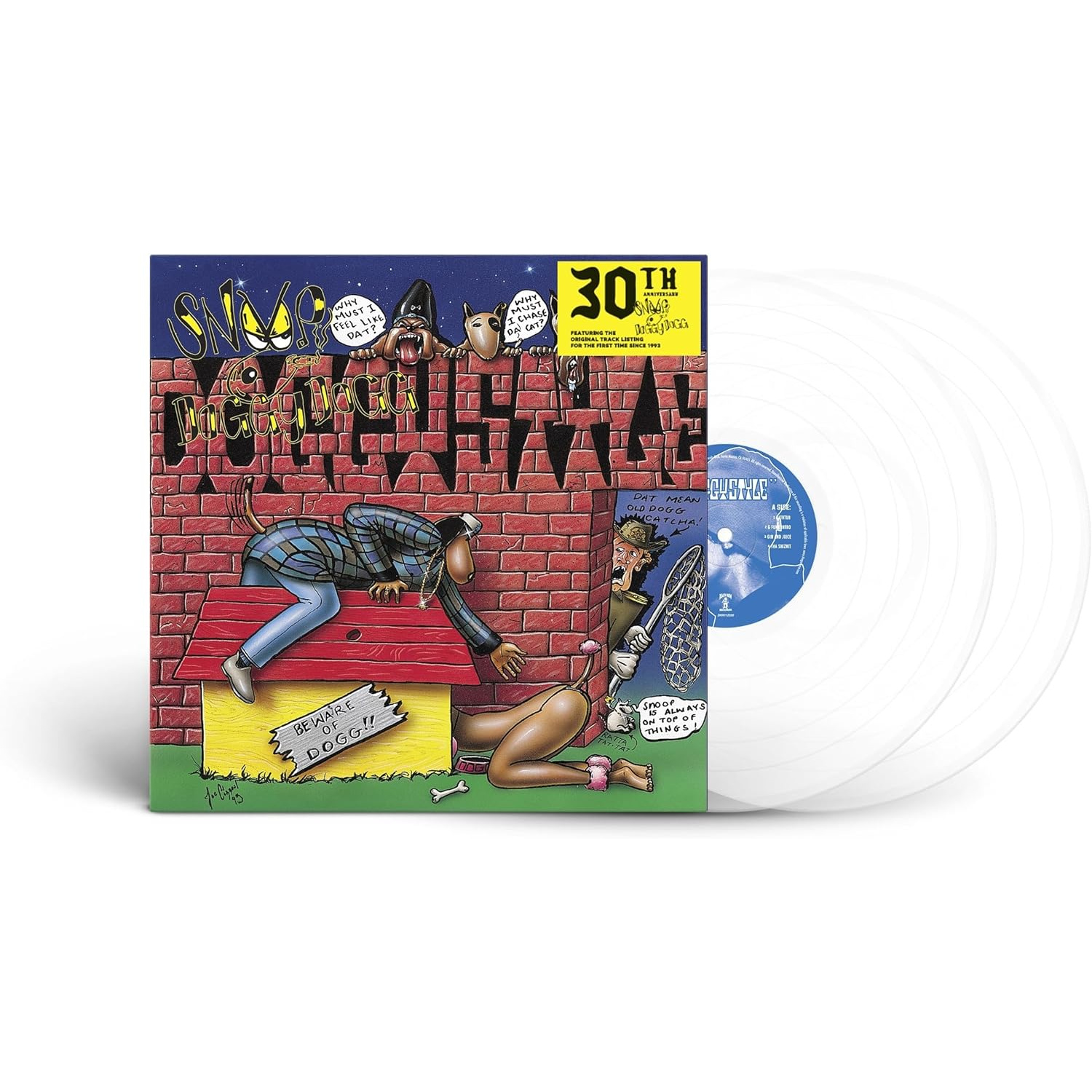 DOGGYSTYLE - 30tH ANNIVERSARY -2LP CLEAR VINYL LTD. ED.