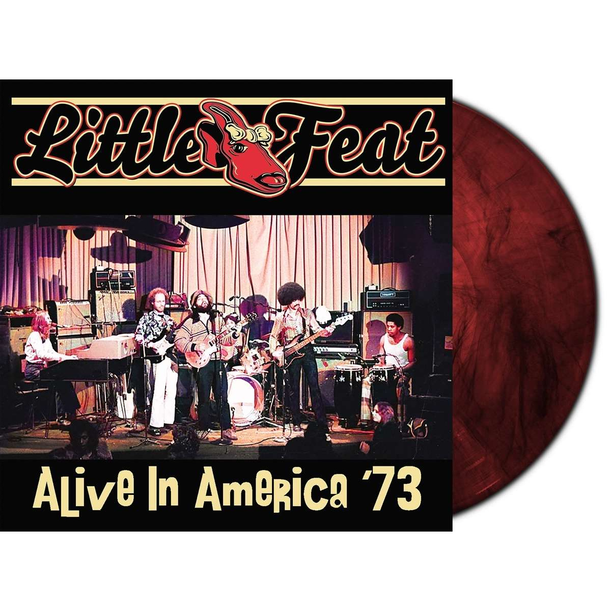 ALIVE IN AMERICA (CORAL RED MARBLE VINYL)