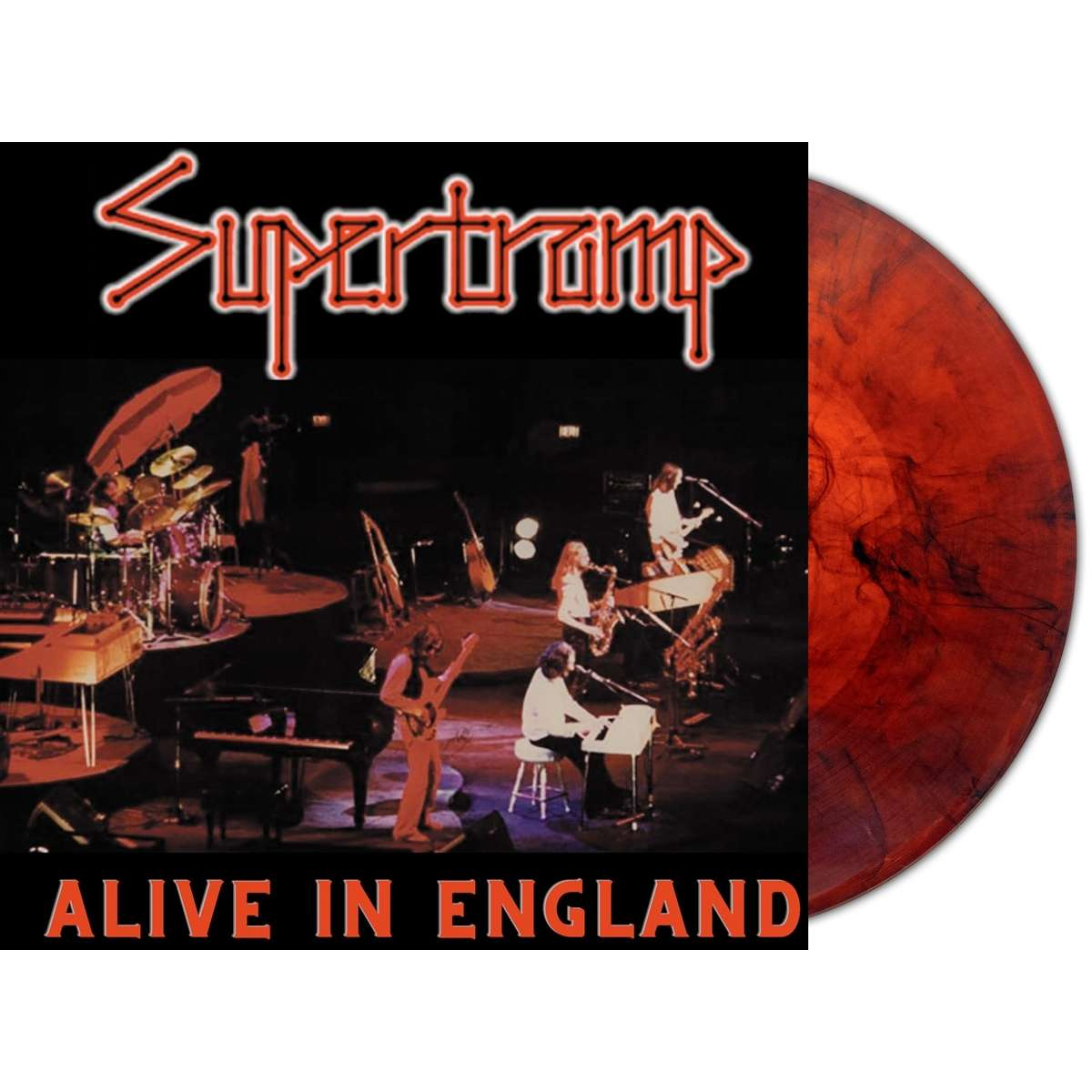 ALIVE IN ENGLAND (RED MARBLE VINYL)