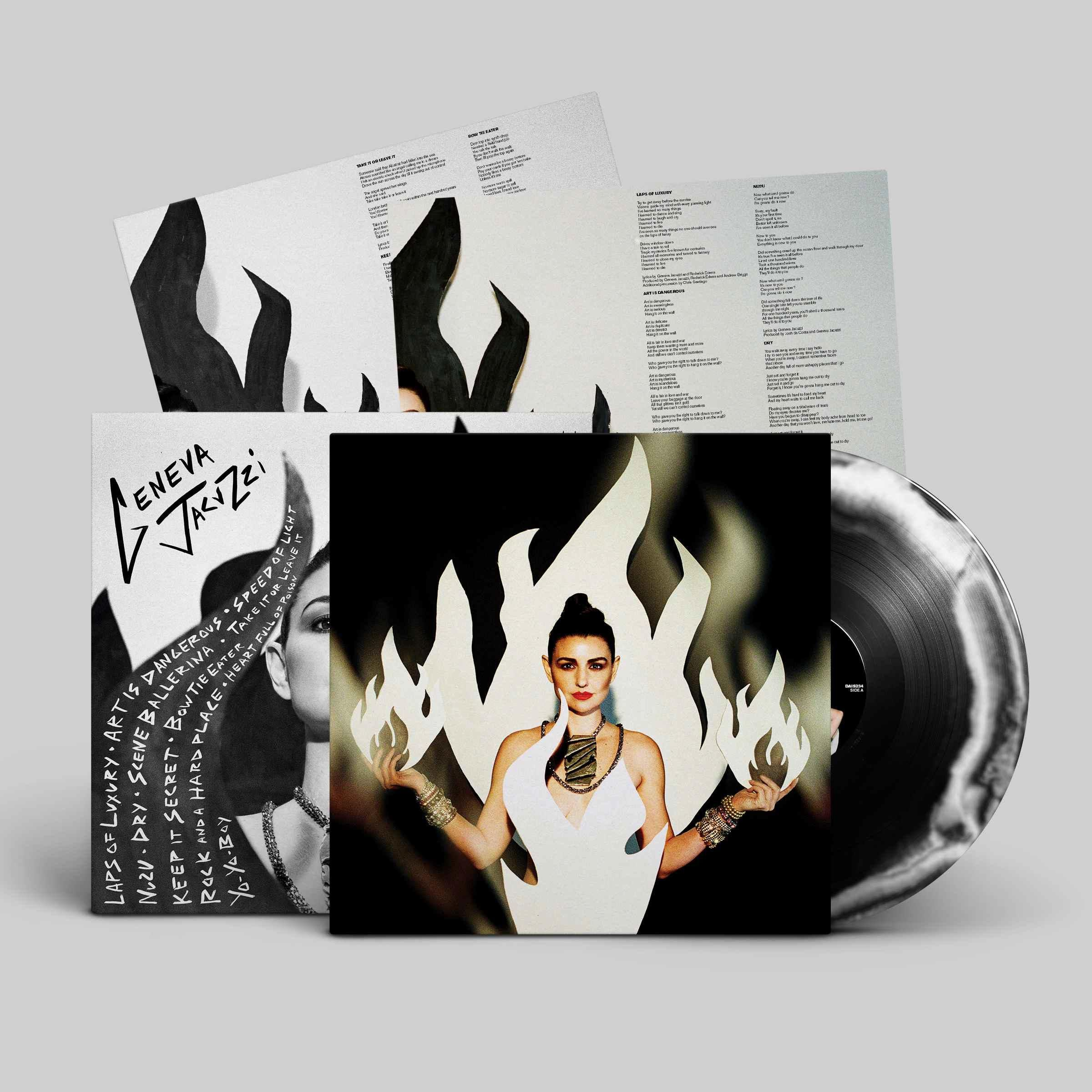 TRIPLE FIRE (BLACK & WHITE SMASH VINYL)