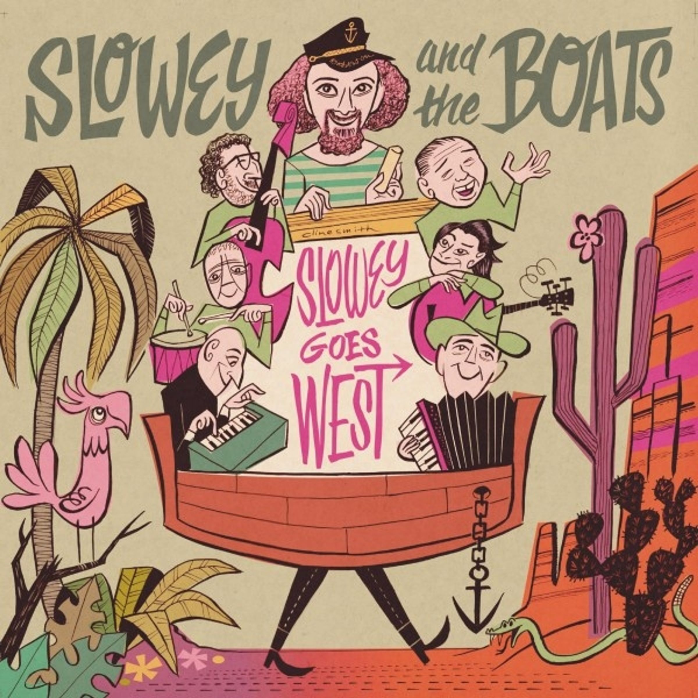 SLOWEY GOES WEST - AFTERGLOW VINYL