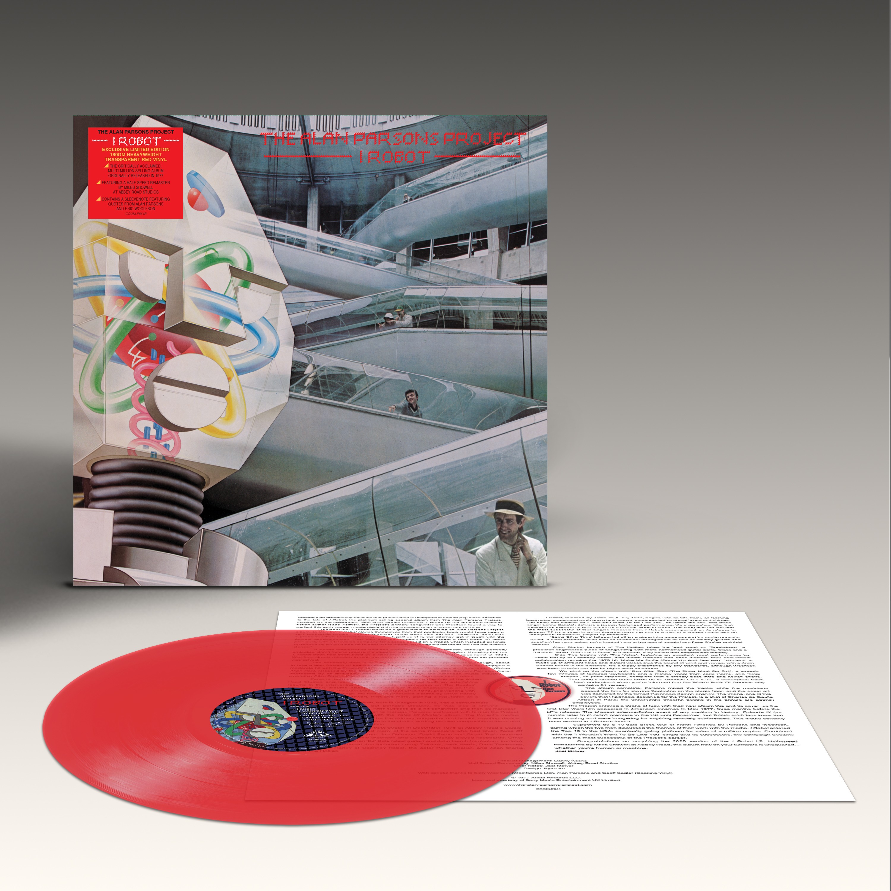I Robot (LTD Edition Red Vinyl, Half-Speed Remasted)