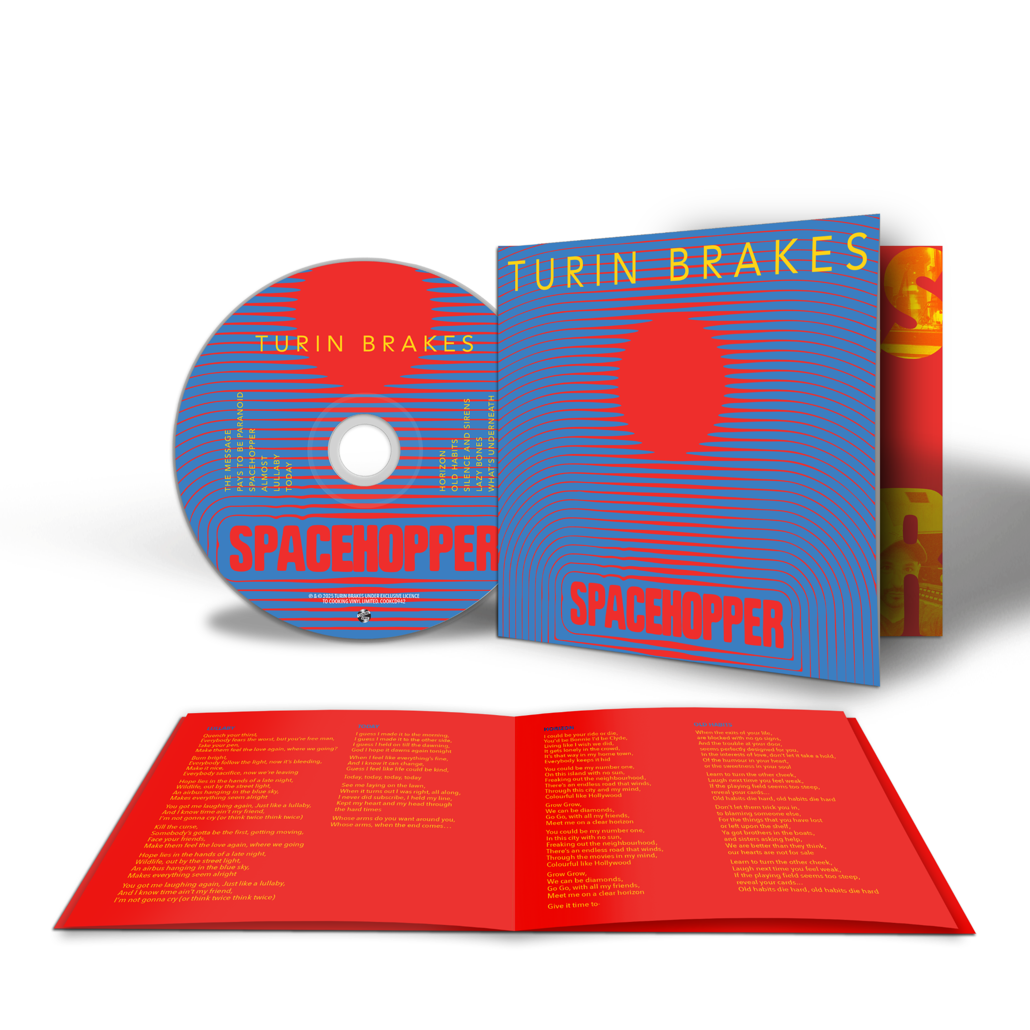 SPACEHOPPER [LP 140G TRANS BLUE SINGLE SLEEVE WITH PRINTED INNER]